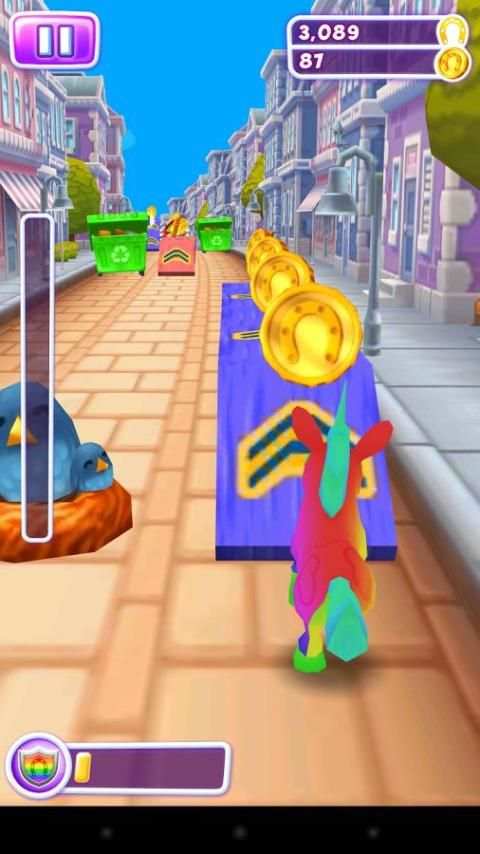 Subway Unicorn running screenshot 4
