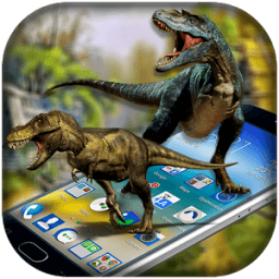 Dinosaur on Phone Prank أيقونة