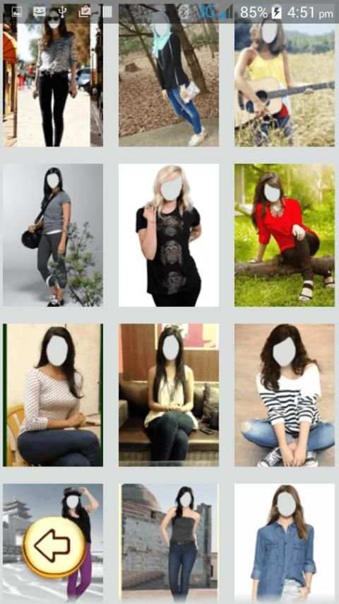 photo Editor - Girls in Jeans 6 تصوير الشاشة