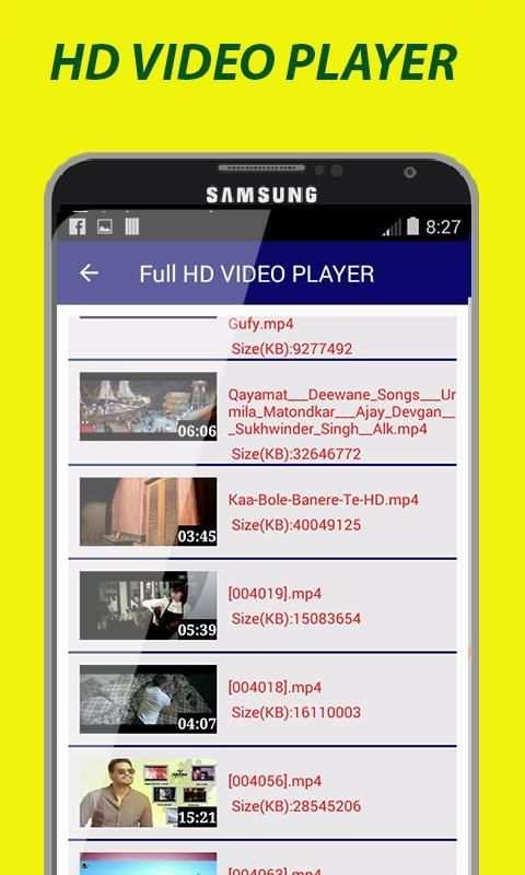 HD Video Player скриншот 4