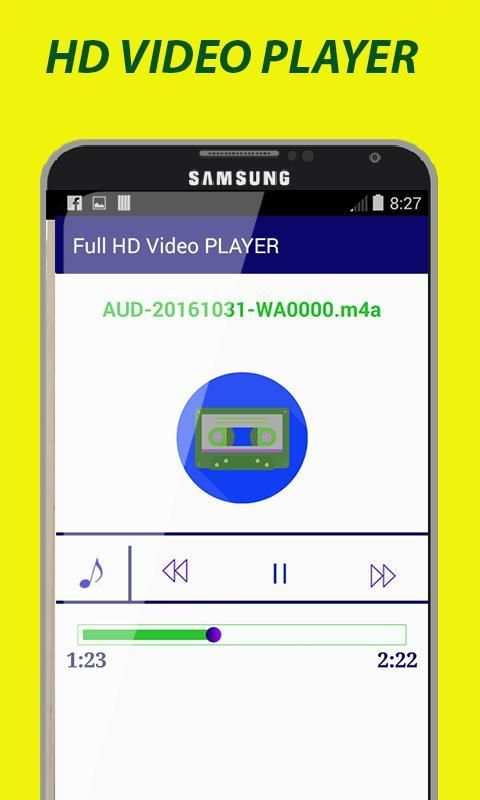 HD Video Player скриншот 1