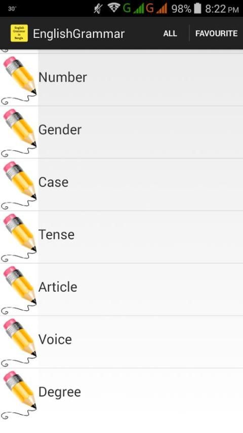 English grammar jsc,ssc,hsc скриншот 4