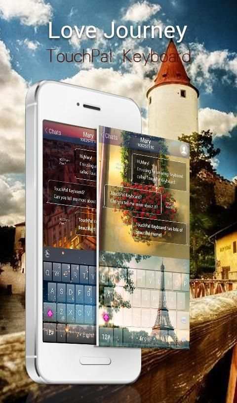 TouchPal Go Journey Theme скриншот 7