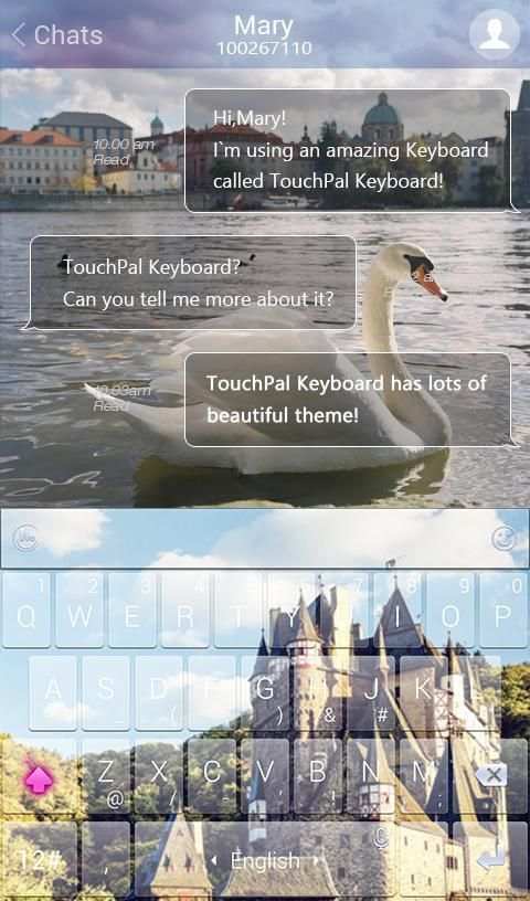 TouchPal Go Journey Theme скриншот 4