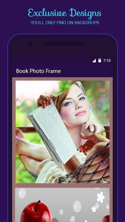 Book Photo Frame स्क्रीनशॉट 1