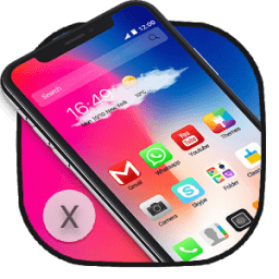 Black Phone X - Theme أيقونة