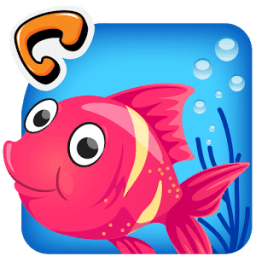 Kids English Grammar Fish Game أيقونة
