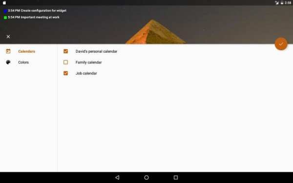 Transparent Calendar Widget screenshot 6