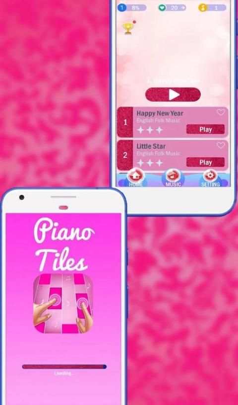 Piano Tiles Pink screenshot 4