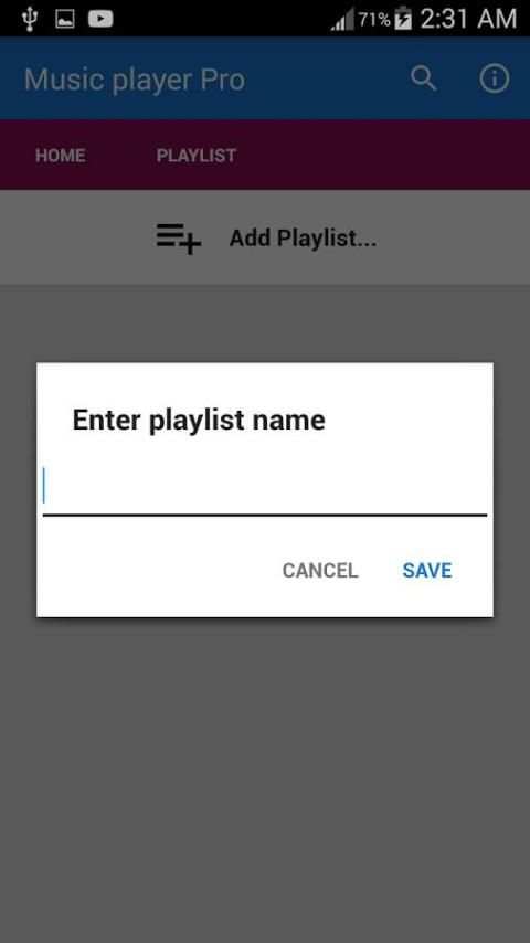Music Audio player Pro скриншот 2