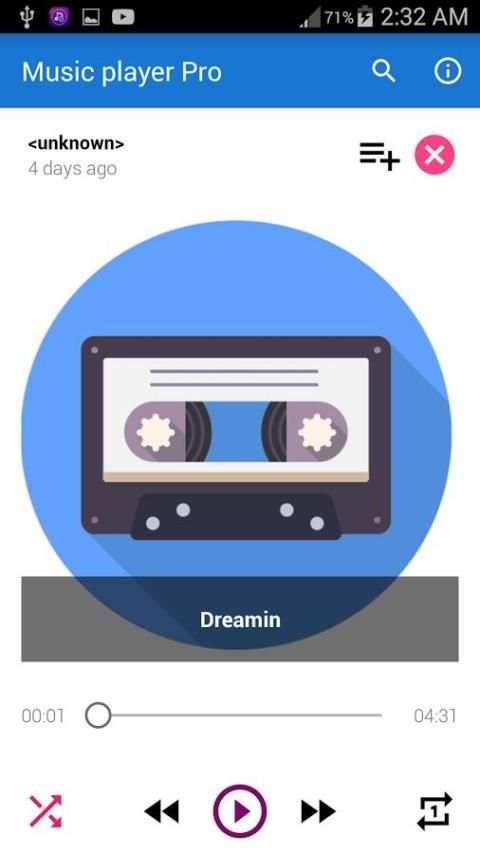 Music Audio player Pro screenshot 5