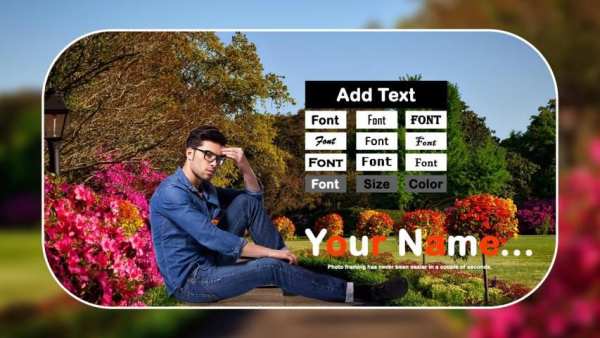 Garden Pohto Editor 1 تصوير الشاشة