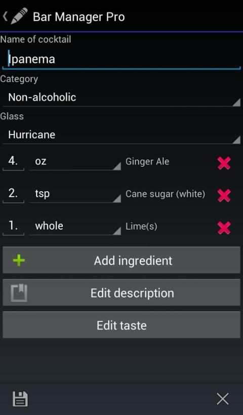 Bar Manager - Cocktail App screenshot 6