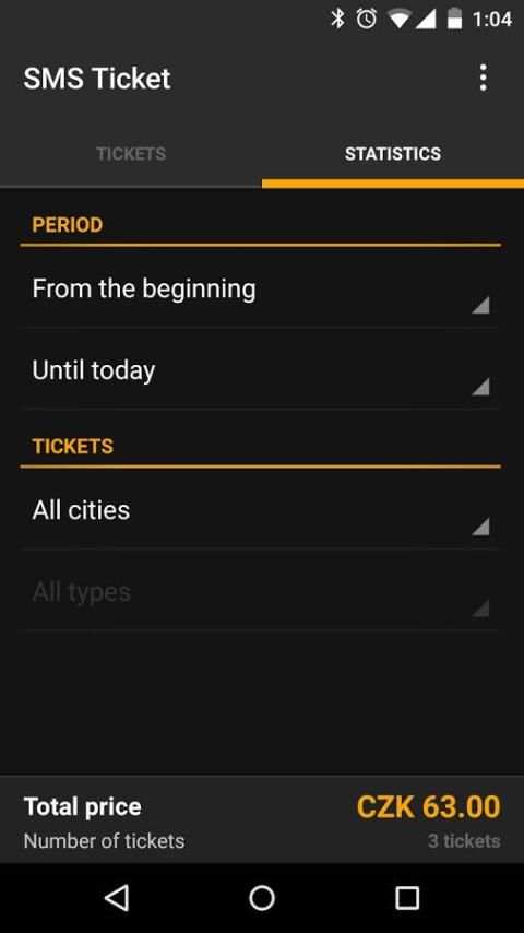 SMS Ticket 9 تصوير الشاشة