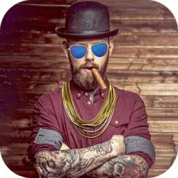 Gangster Photo Editor أيقونة