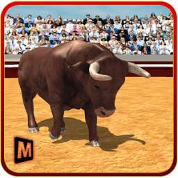 3D Angry Bull Attack Simulator