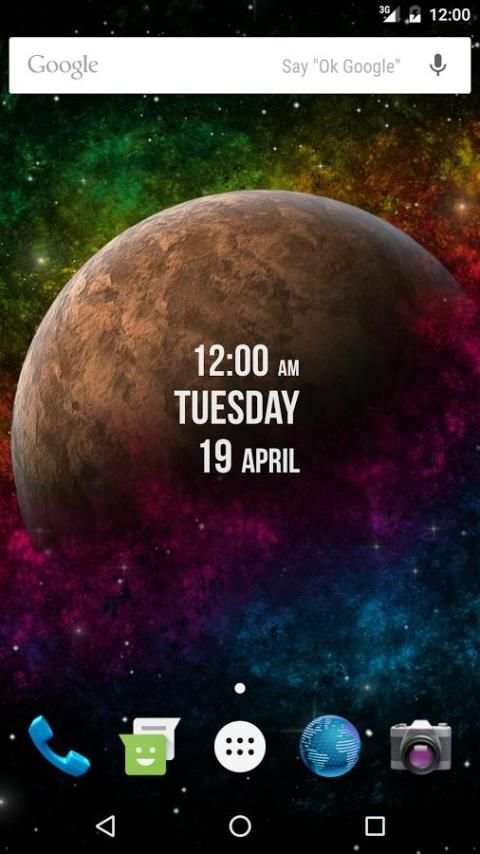 Clock Widget screenshot 6