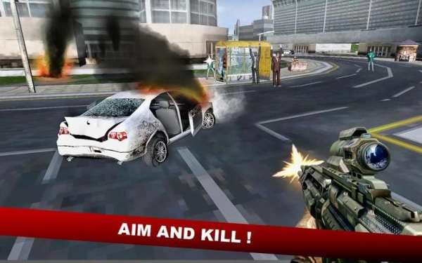 Police Sniper Real Crime City स्क्रीनशॉट 2
