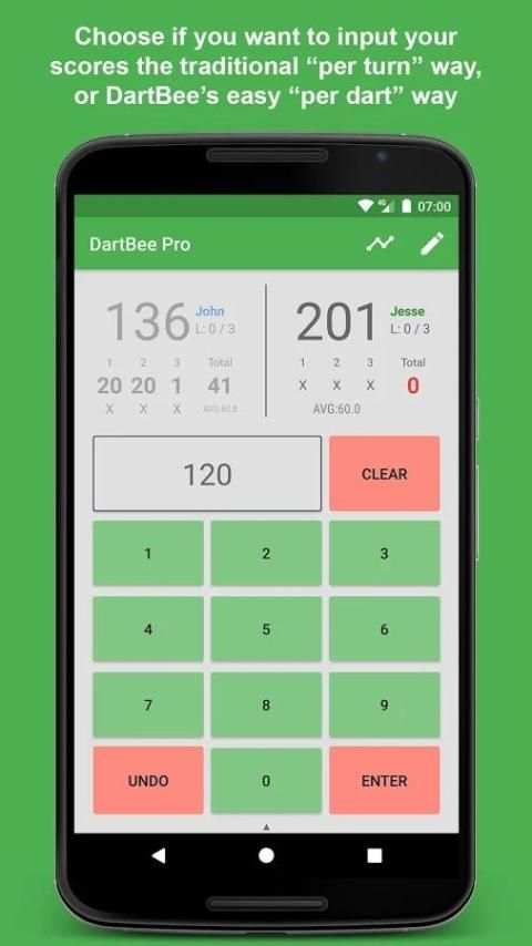DartBee - Darts Score Counter скриншот 3