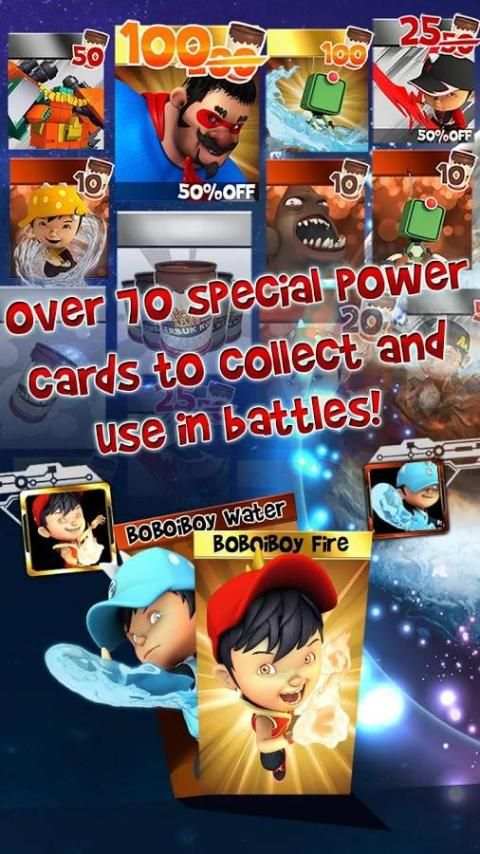 BoBoiBoy Puzzle Clash скриншот 1