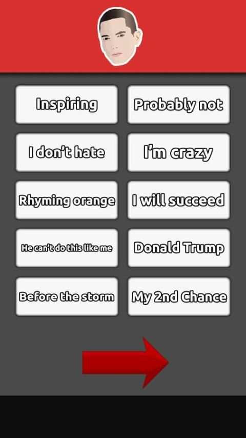 Soundboard For Eminem 3 تصوير الشاشة