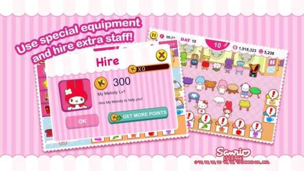 Hello Kitty Cafe скриншот 2