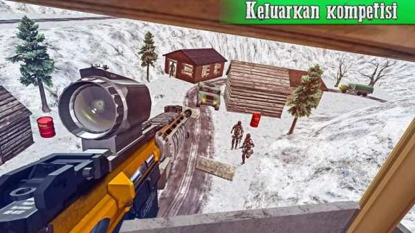 pulau penembak jitu penembakan bebas screenshot 3