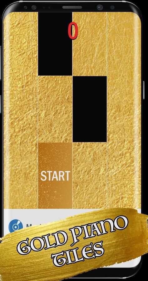 Gold Piano Tiles 3 screenshot 4