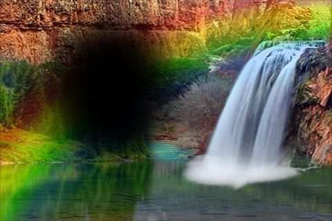 Foto air terjun Selfie screenshot 7