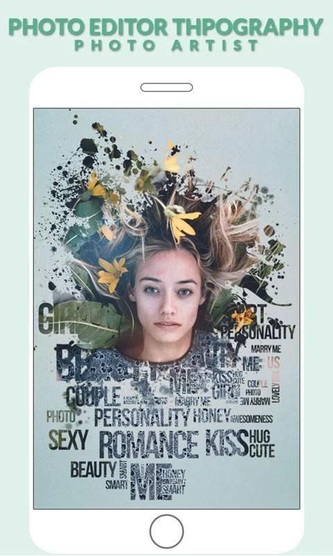 Photo Editor : Typography Photo artist 5 تصوير الشاشة