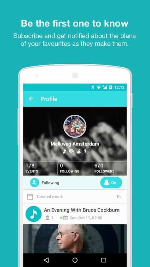Craze - personalized event app 6 تصوير الشاشة