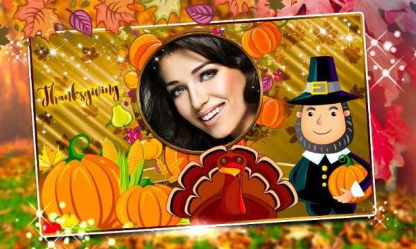 Thanksgiving Photo Editor 3 تصوير الشاشة