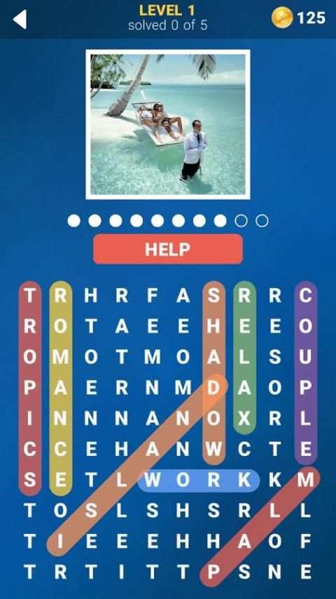 Photo Word Search 3 تصوير الشاشة