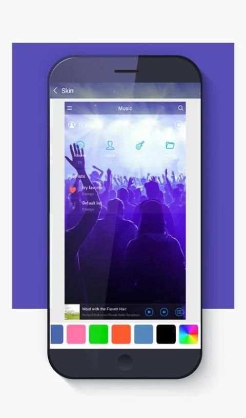 Music Player Style Samsung 2018 screenshot 4