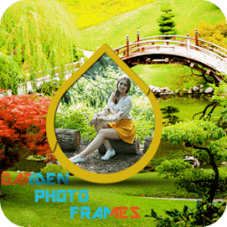 Garden Photo Frame : Photo Editor आइकन