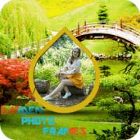 Garden Photo Frame : Photo Editor