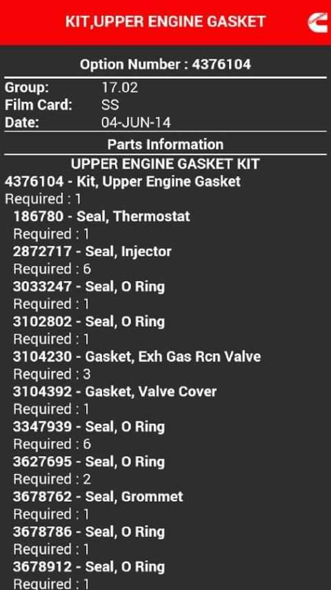 Cummins QuickServe Mobile screenshot 1