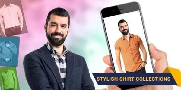 Casual Man Shirt Photo Suit Editor 3 تصوير الشاشة