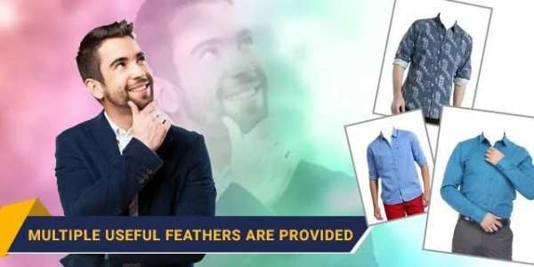 Casual Man Shirt Photo Suit Editor 2 تصوير الشاشة