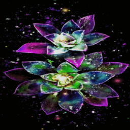 Abstract Magical Flowers LWP иконка