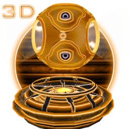 3D portal sphere theme icon