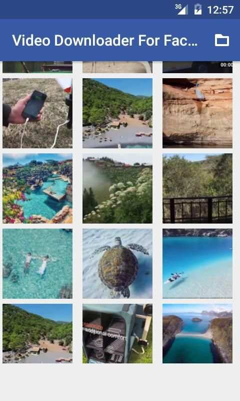 Video Downloader For Facebook 2 تصوير الشاشة