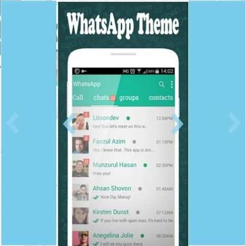 واتس آب الجديد 2018 screenshot 1