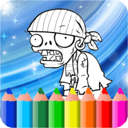 Coloring Book For Plants vs Zombie أيقونة
