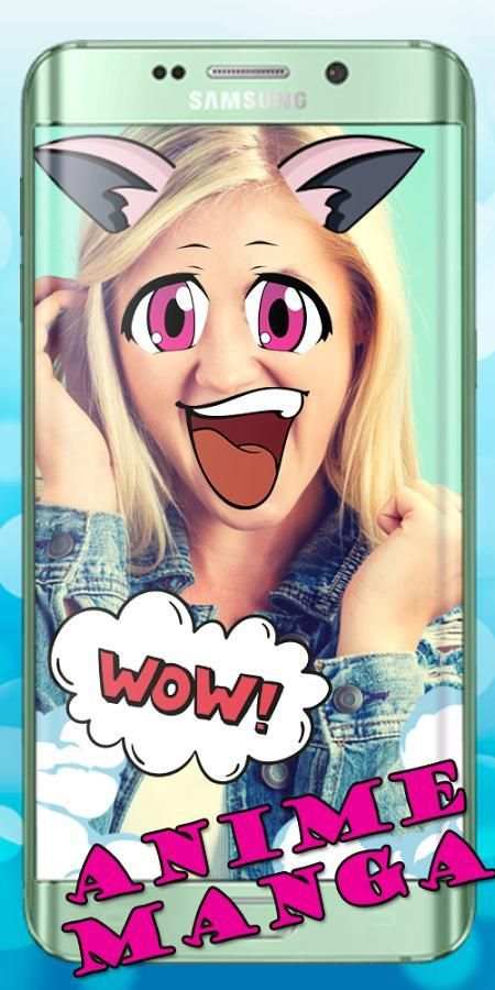 Anime Photo changer Camera and photo editor screenshot 1