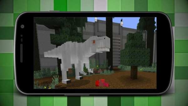 Map Jurassic Craft World Addon for MCPE screenshot 1