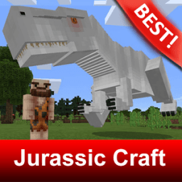 Map Jurassic Craft World Addon for MCPE أيقونة