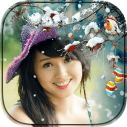 Winter Photo Frame 2016 أيقونة