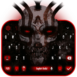 Красная черепа тема тотем иконка