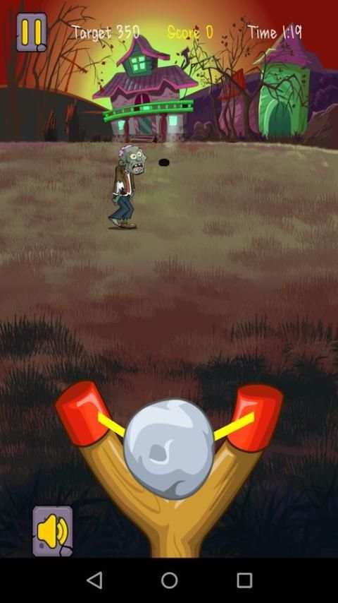 Killing Zombie Sling Shot screenshot 4